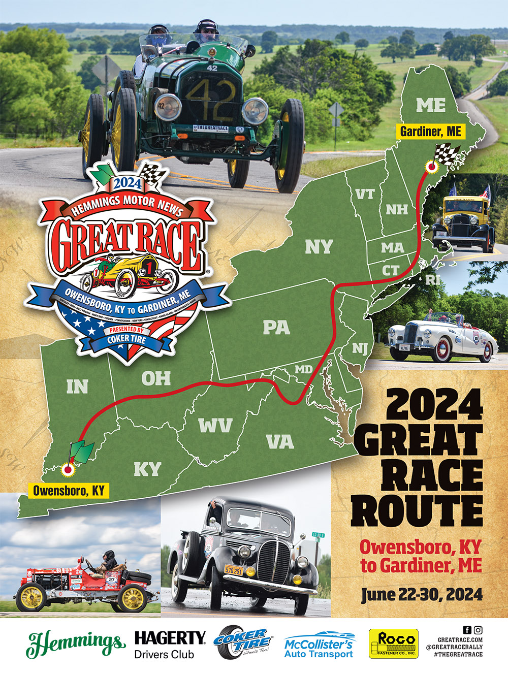 Power Tour 2024 Route Map Lindi Perrine